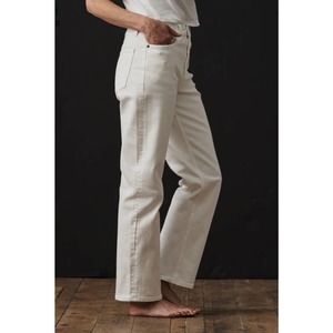 Buck Mason Women's Straight Leg Jeans - Cream